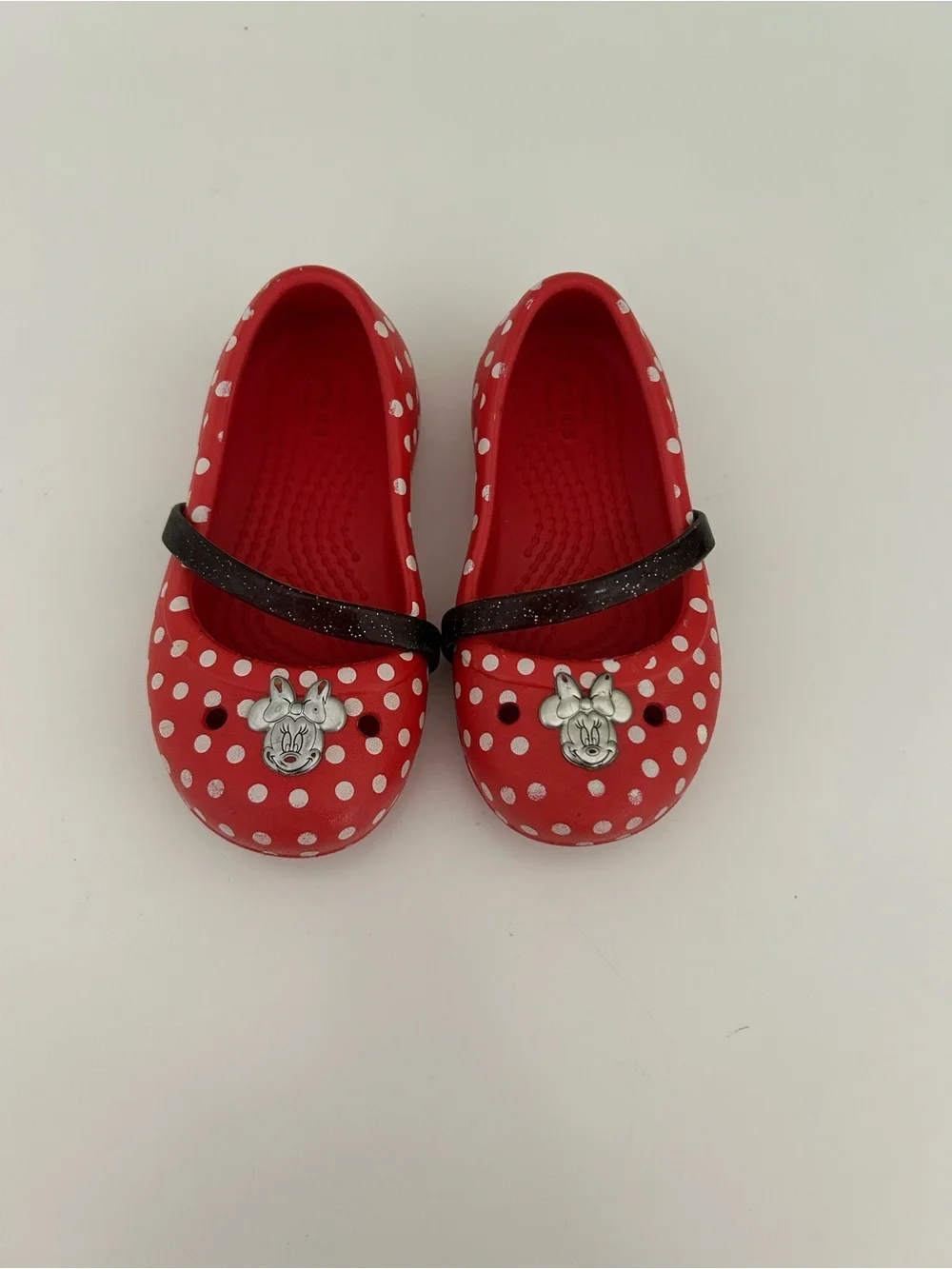 CROCS Minnie Mouse Mary Jane Shoes, size 7
